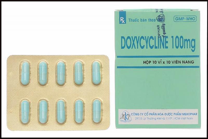 Thuốc kháng sinh Doxycycline giúp giảm đau kháng viêm nhanh chóng