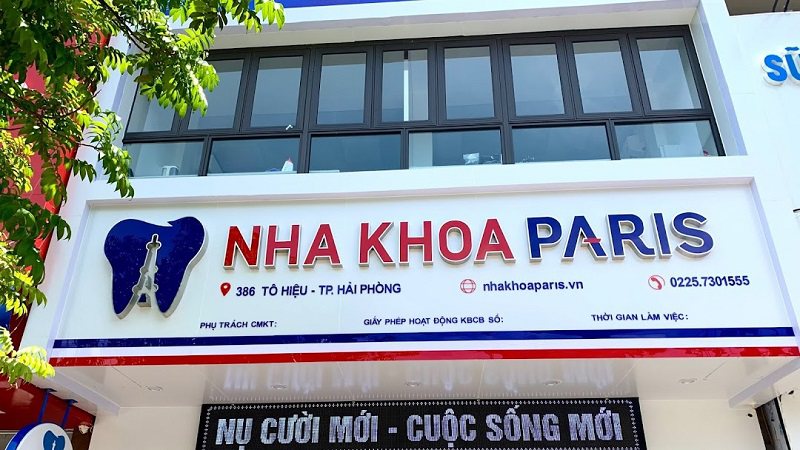 Nha khoa Paris Hải Phòng là một địa chỉ được nhiều người ghé thăm