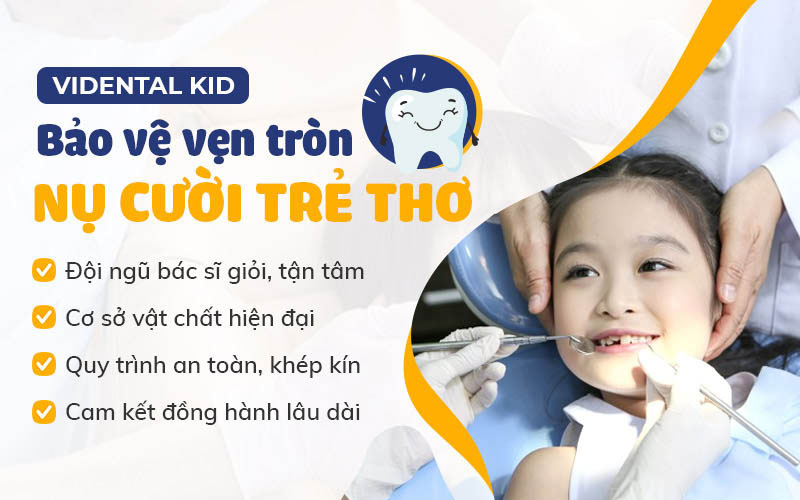 Cha mẹ nên cho con đi kiểm tra sức khỏe răng miệng định kỳ tại ViDental Kid