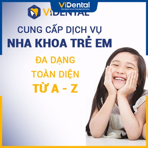 Vidental Kid cung cấp dịch vụ nha khoa toàn diện cho trẻ em